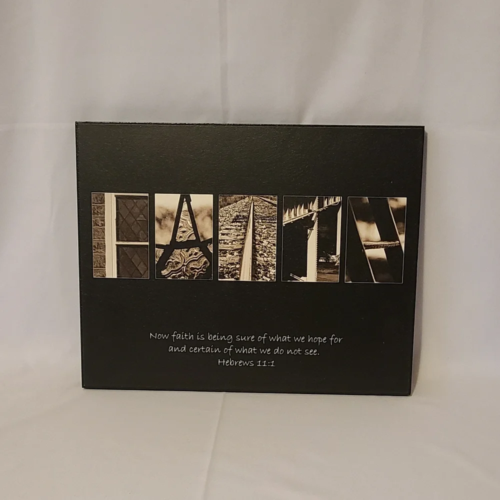 Faith Hebrews 11:1 Sign - Picture 11 of 11